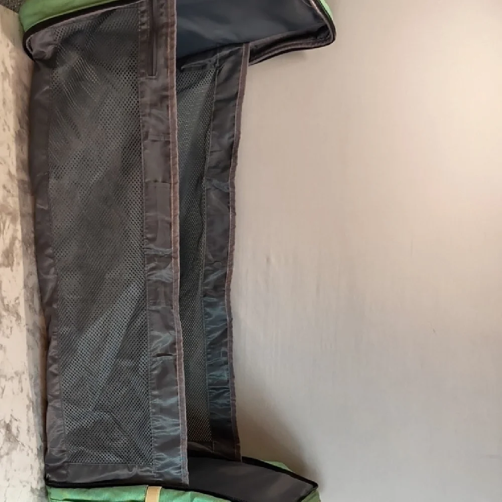 Happy Luoka Green Diaper Backpack W/ Changing Station, Multiple Pockets